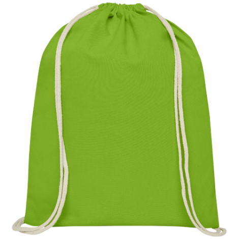 Sac ficelle publicitaire en coton 140 gr Oregon