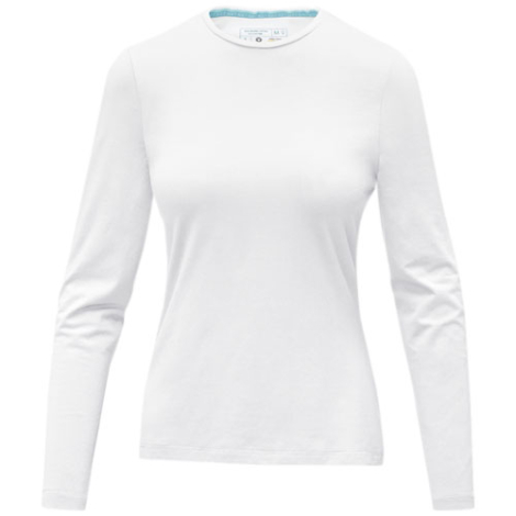 T-shirt bio personnalisé manches longues femme 200g - Ponoka