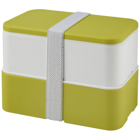 Lunch box personnalisable 1,4L double compartiments MIYO 