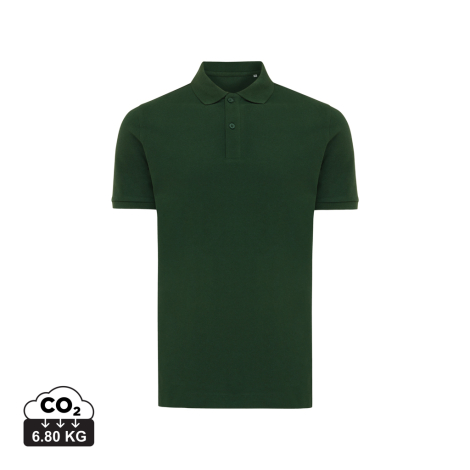 Polo en coton recyclé personnalisable 220g Iqoniq Yosemite