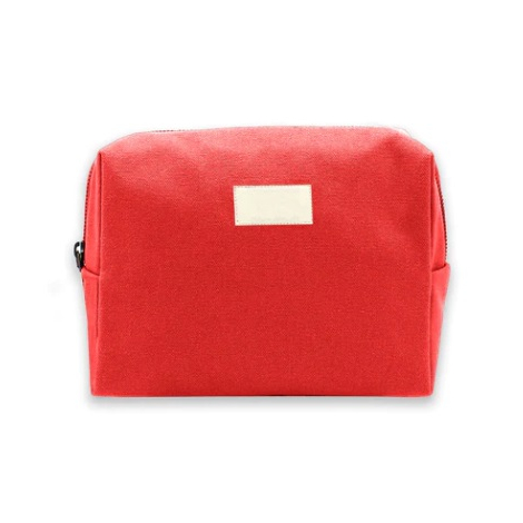 Trousse coton bio personnalisable 27x18 cm - Estelle