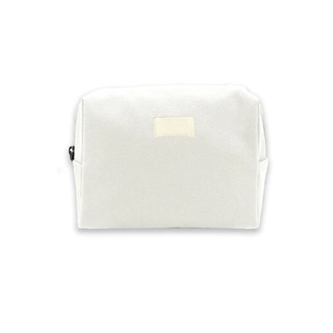 Trousse coton bio personnalisable 27x18 cm - Estelle