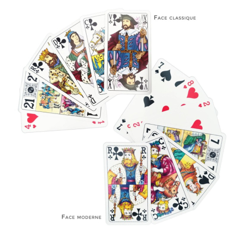 Jeu de tarot personnalisable - 78 cartes Jeu de tarot personnalisable - 78 cartes