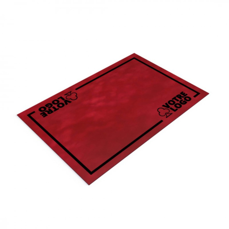 Tapis flocké personnalisable - 40x60 cm