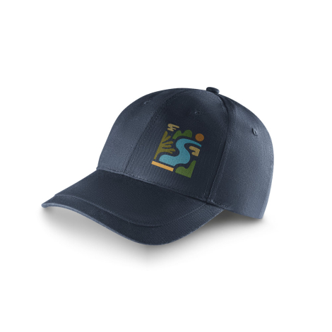 Casquette personnalisée coton recyclé 6 pans Ryan