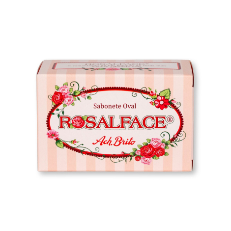 Galet de savon végétal publicitaire de 150g FLORES