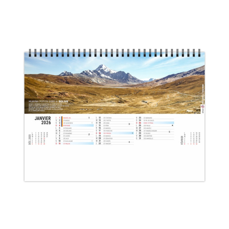 Chevalet personnalisable standard 13 feuillets - Sentiers