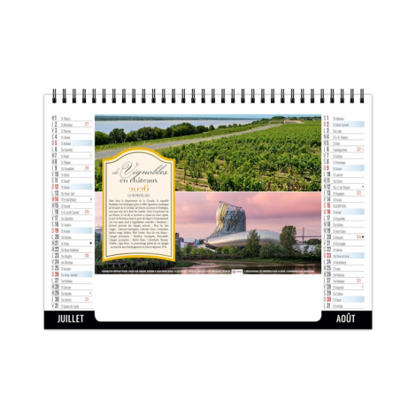 Chevalet standard personnalisable 7 feuillets - Vendange