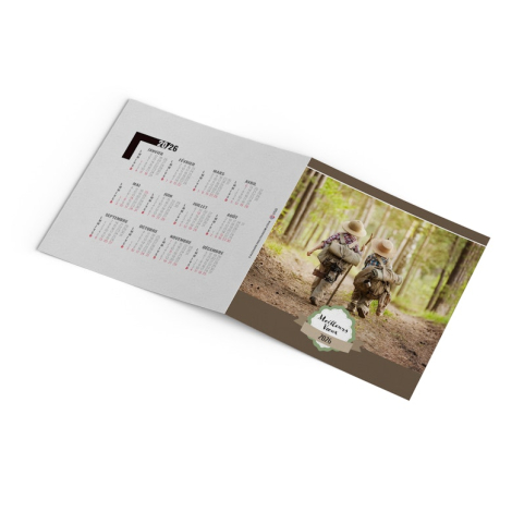 Carte de vœux personnalisable - Bambins