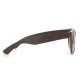 Lunettes de soleil fibres de café publicitaires UV400 Justin