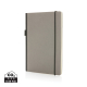 Carnet A5 à couverture rigide et pochette publicitaire
