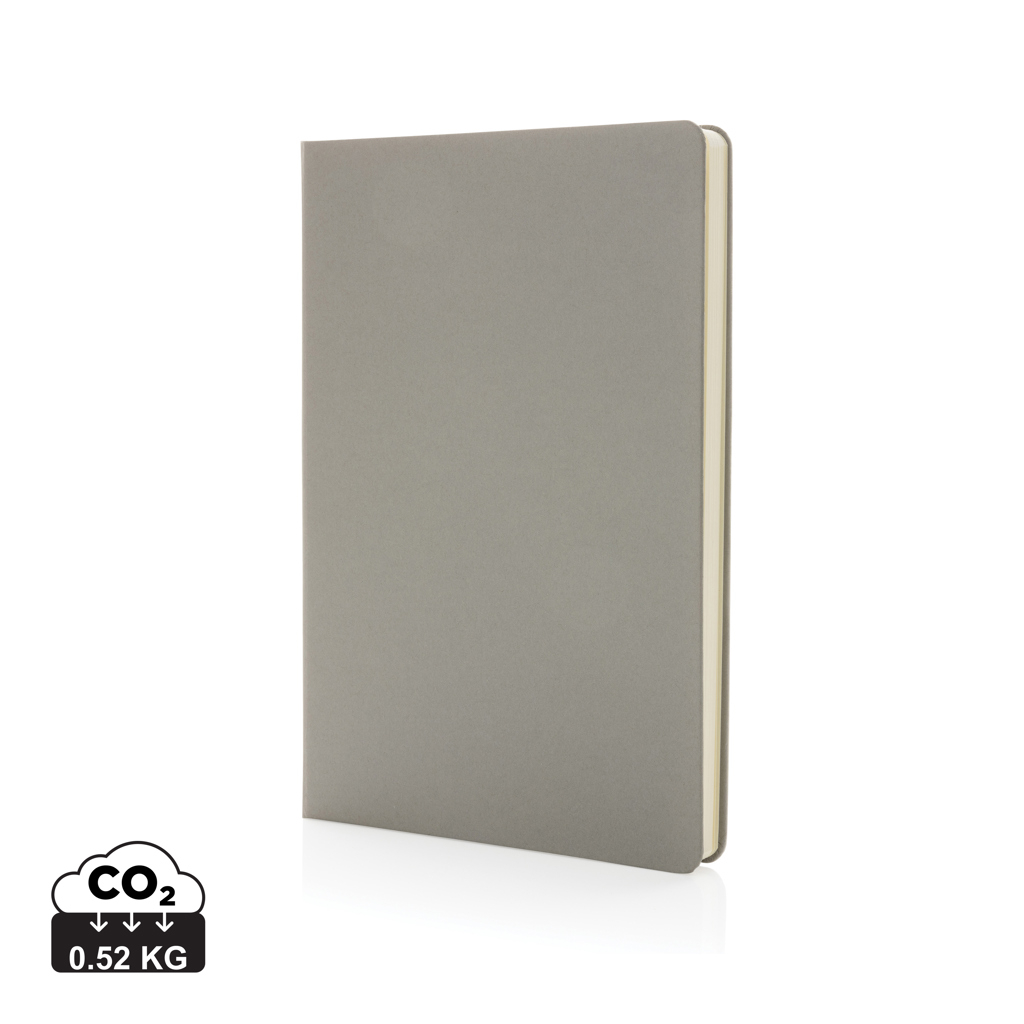 Carnet A5 promotionnel couverture rigide Gris