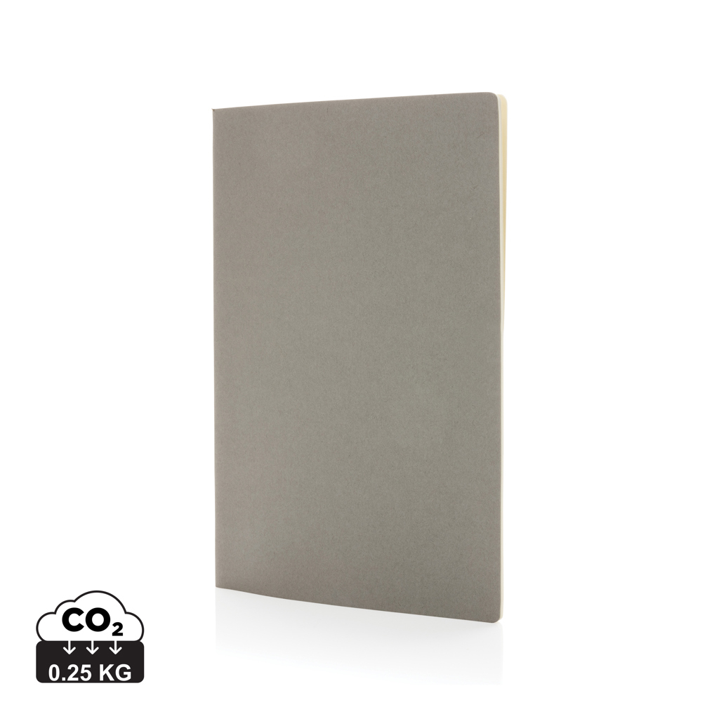 Carnet A5 promotionnel à couverture souple Gris