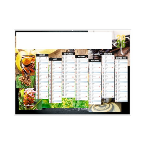 Calendrier bancaire promotionnel - EPICES