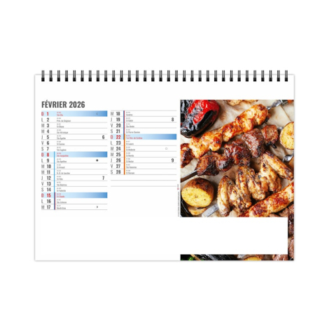 Chevalet standard publicitaire 13 feuillets - Convivial