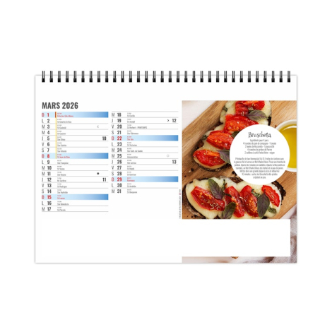 Chevalet standard publicitaire 13 feuillets - Convivial