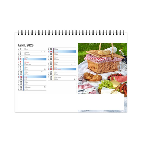 Chevalet standard publicitaire 13 feuillets - Convivial