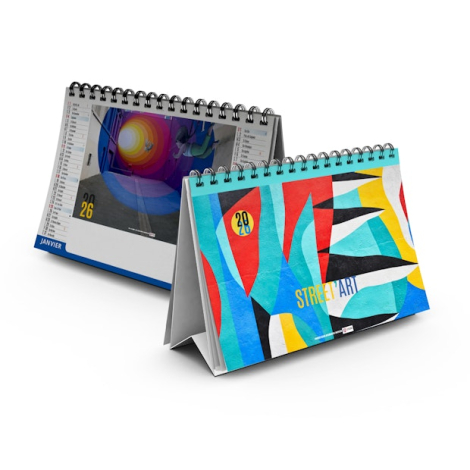 Chevalet standard personnalisable 7 feuillets - Street Art Chevalet standard personnalisable 7 feuillets - Street Art