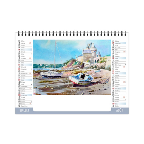 Chevalet publicitaire standard 7 feuillets - Littoral