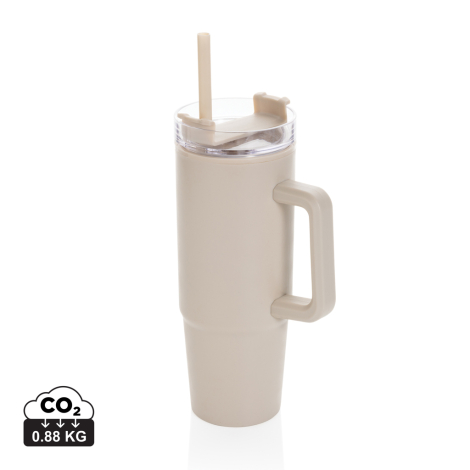 Mug publicitaire recyclé 900ml avec poignée Tana