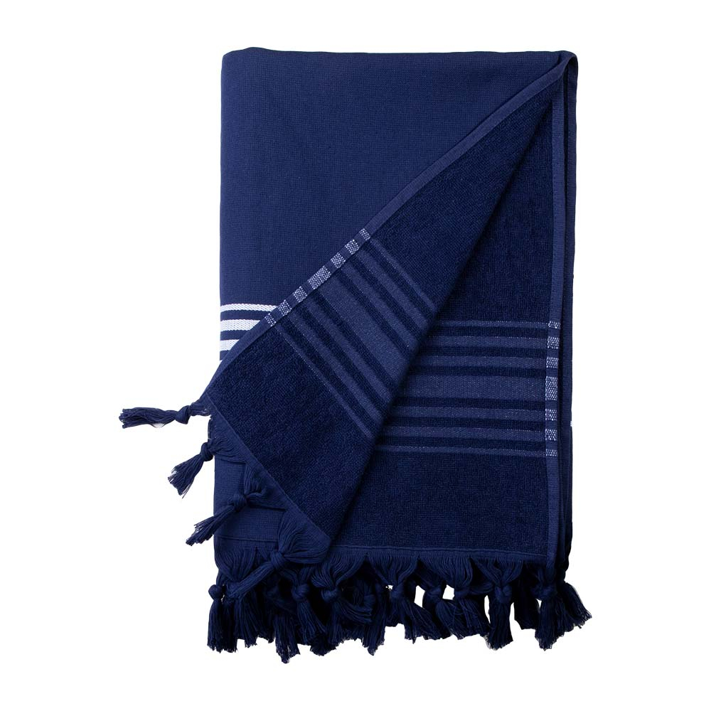 Paréo serviette 300 gr/m² publicitaire - TULUM Bleu