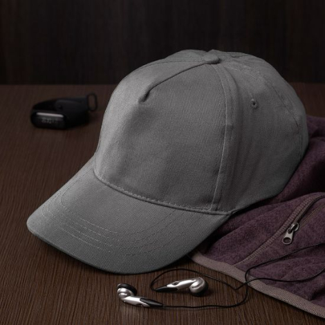 Casquette publicitaire coton 5 pans sans métal First-Class