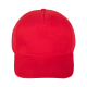 Casquette publicitaire coton 5 pans sans métal First-Class