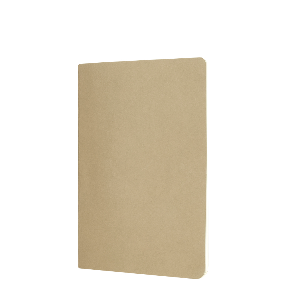 Petit carnet publicitaire papier et carton A5 PARTNER Naturel