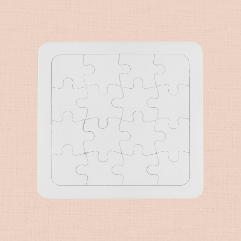 Puzzle 16 pièces en carton à personnaliser PIZ
