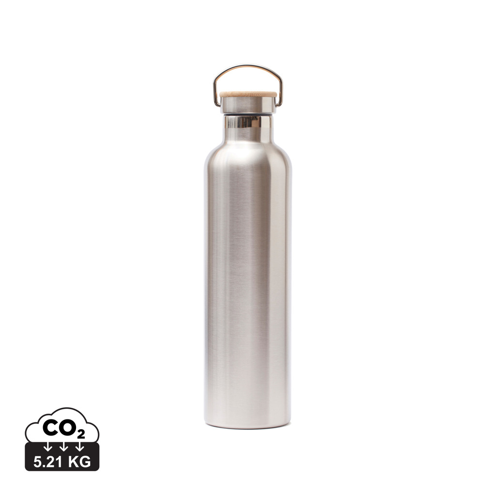 Grande bouteille publicitaire 1L isotherme Miles VINGA Acier