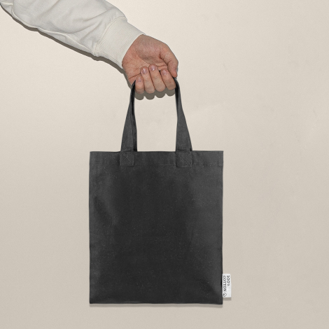 Petit sac coton 120g personnalisé AXEL NOIR