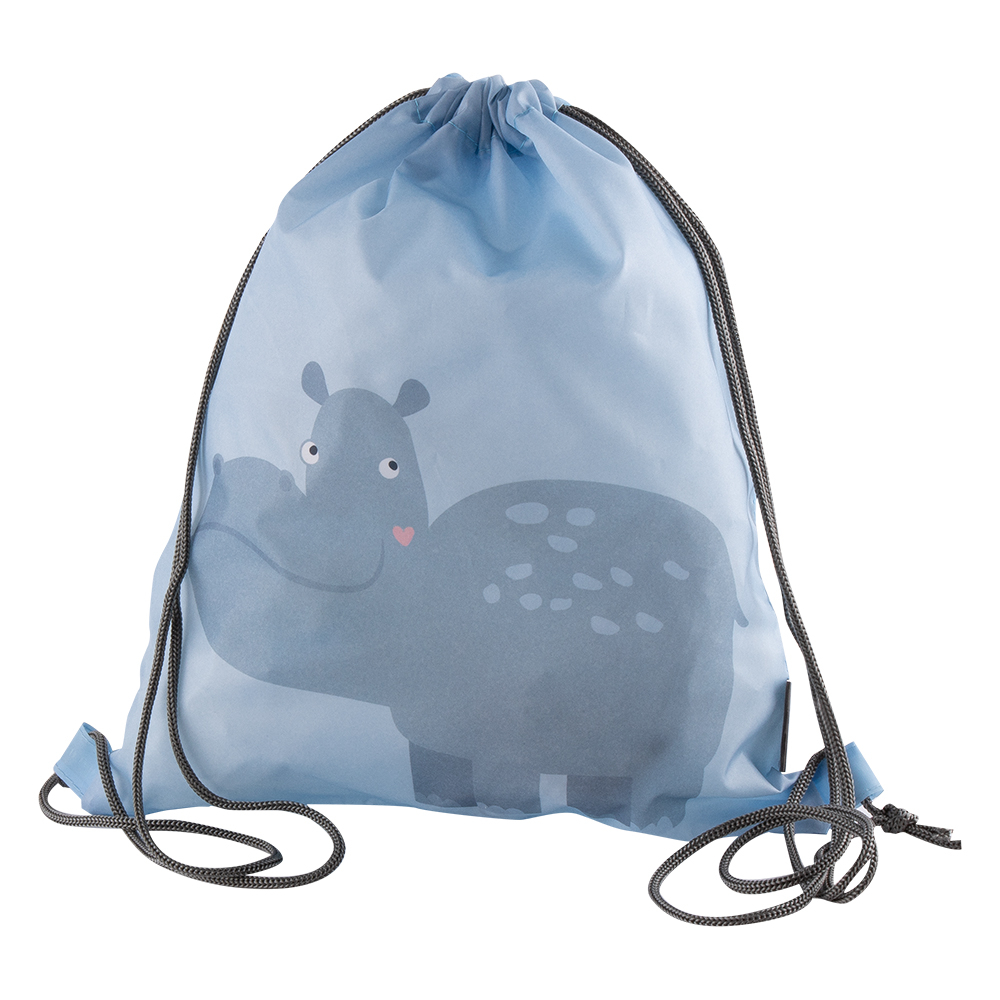 Sac à dos rPET publicitaire pour enfant FANTASY Hippopotame