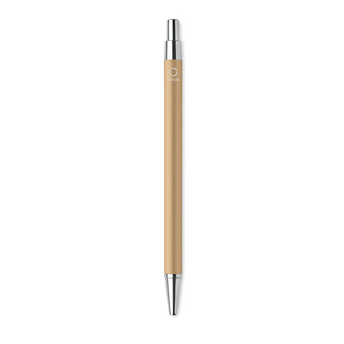 Stylo bille personnalisé aluminium recyclé Or