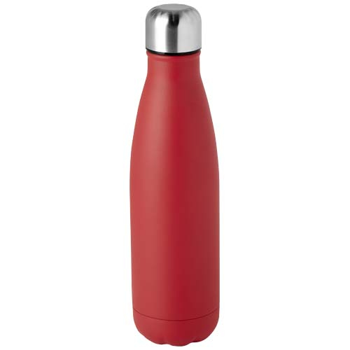 Gourde cuivre et inox recyclé personnalisable 500ml Cove  Rouge