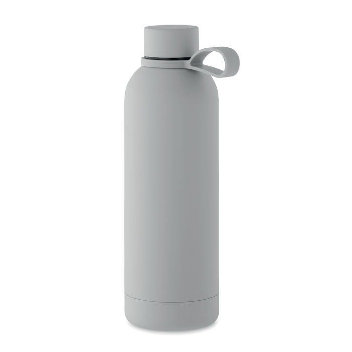 Bouteille 500ml personnalisée inox recyclé Emerald Gris
