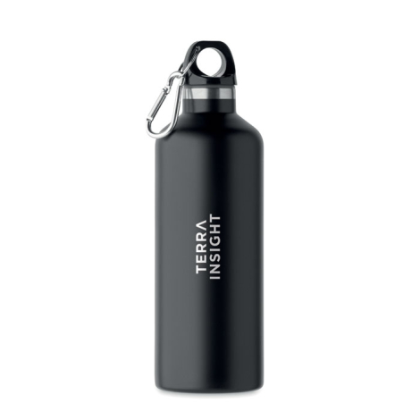 Gourde inox recyclé 500ml personnalisable Carabi Gourde inox recyclé 500ml personnalisable Carabi