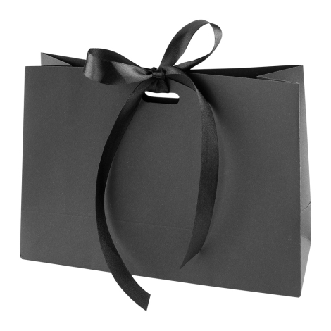 Sac cadeau à personnaliser en carton kraft KAVAI 22x15x7.5 cm