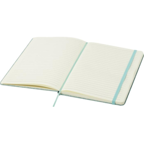 Carnet publicitaire A5 couverture coton recyclé Ramona