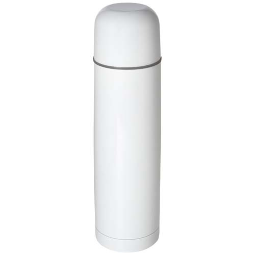 Bouteille 750ml inox recyclé personnalisée Sullivan Blanc