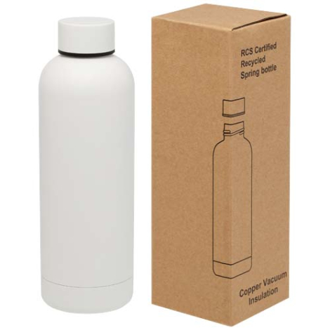 Bouteille promotionnelle 500ml inox recyclé Spring