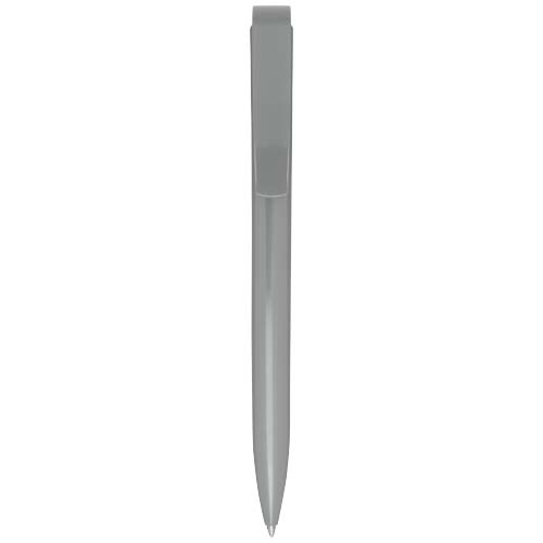 Stylo bille en plastique recyclé personnalisable Lucia Gris