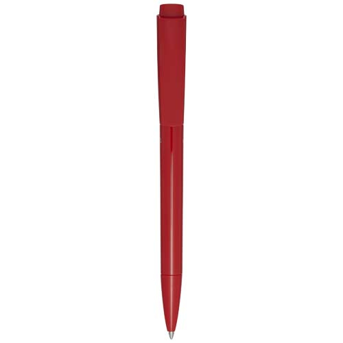 Stylo à bille promotionnel plastique recyclé Martha Rouge