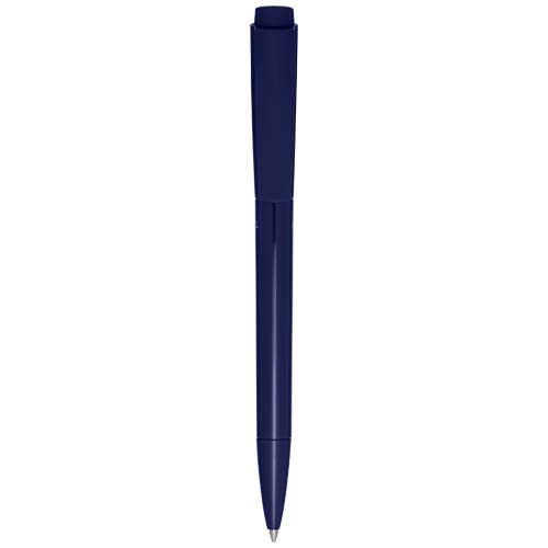 Stylo à bille promotionnel plastique recyclé Martha Marine