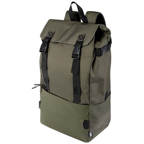 Sac à dos publicitaire modulaire recyclé Roam Vert