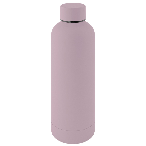 Bouteille inox recyclé 500ml à personnaliser RUBBER