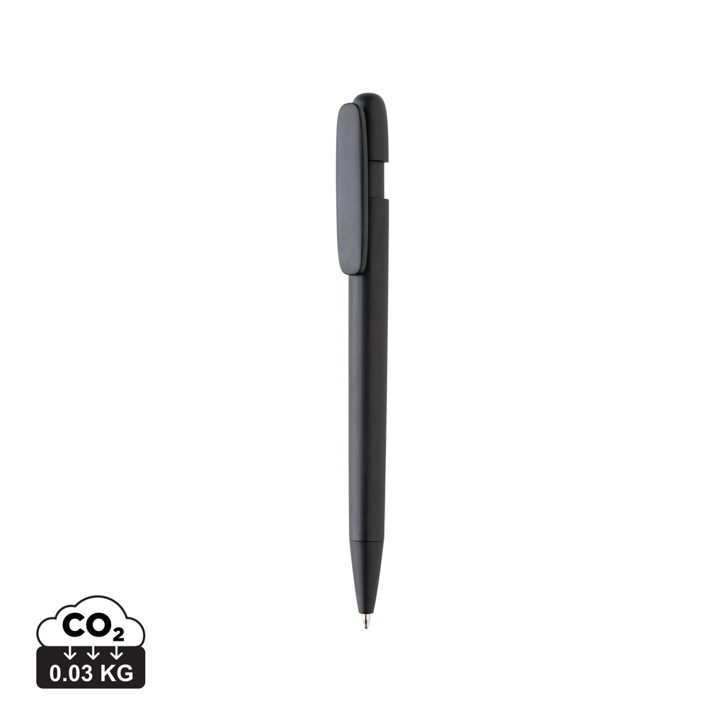 Stylo personnalisable couleur unie rABS Devin Noir