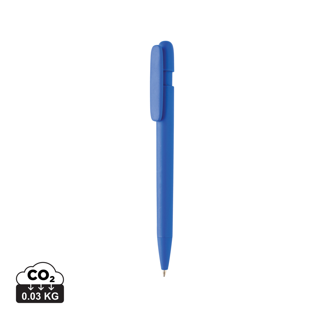 Stylo personnalisable couleur unie rABS Devin Bleu