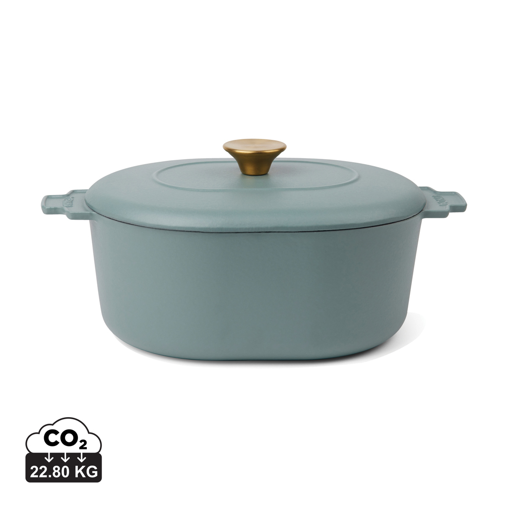 Cocotte personnalisable 4L Monte Heritage VINGA Bleu
