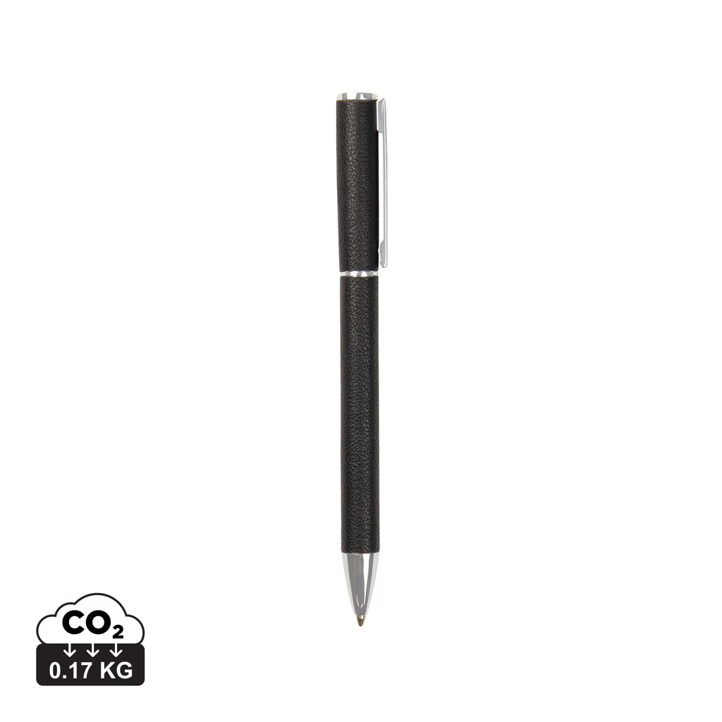 Stylo à personnaliser en aluminium RCS Timo VINGA Noir