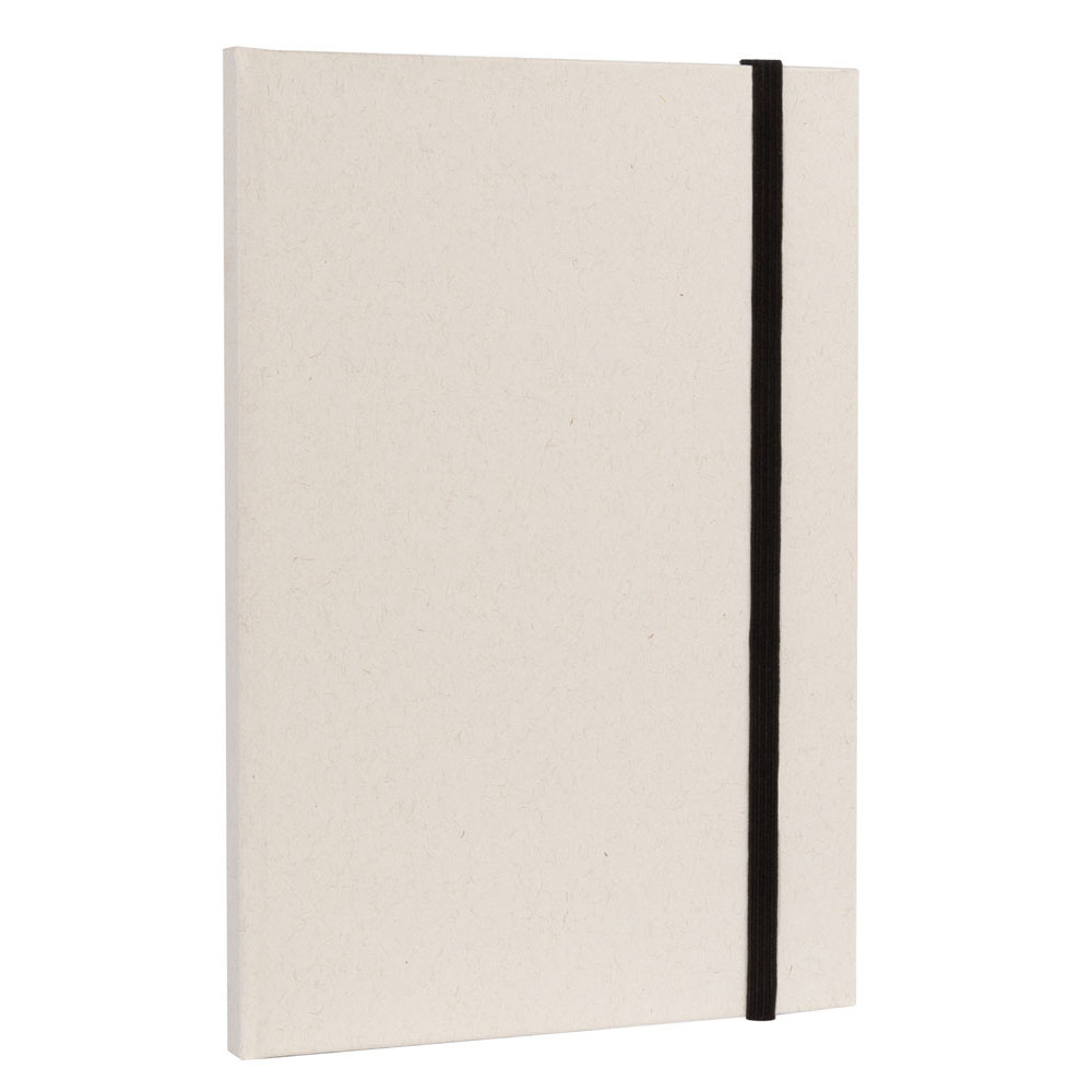 Carnet publicitaire A5 en carton de lait WAIU Noir